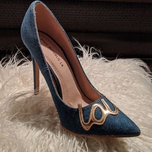 Jean Pumps